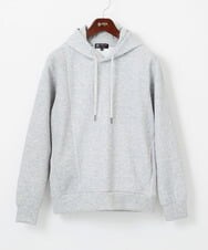 MKKAF11090 MK MICHEL KLEIN HOMME(MKミッシェルクランオム) ケーブルニットコンビパーカー ライトグレー
