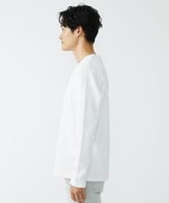 MKKAV13069 MK MICHEL KLEIN HOMME(MKミッシェルクランオム) ジャガードカットソー ホワイト(90)