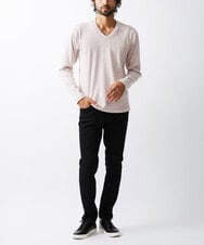 MKKAX32045 MK MICHEL KLEIN HOMME(MKミッシェルクランオム) 【WEB限定】楊柳クレープカットソー ピンク(03)