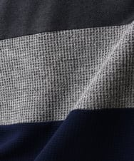 MKKDC06069 MK MICHEL KLEIN HOMME(MKミッシェルクランオム) 【洗える】パネル切替え長袖カットソー ホワイト