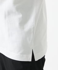 MKKGC21069 MK MICHEL KLEIN HOMME(MKミッシェルクランオム) 【残りわずか】【洗える】アシメトリープリントＴシャツ ホワイト