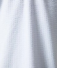 MKKGC32090 MK MICHEL KLEIN HOMME(MKミッシェルクランオム) 【残りわずか/洗える】ストライプサッカーポロシャツ  ライトブルー