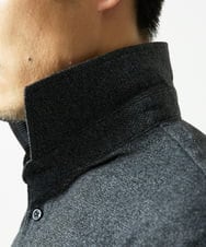 MKKIA53110 MK MICHEL KLEIN HOMME(MKミッシェルクランオム) 【残りわずか】ブラックストライプカラーポロシャツ ブラック