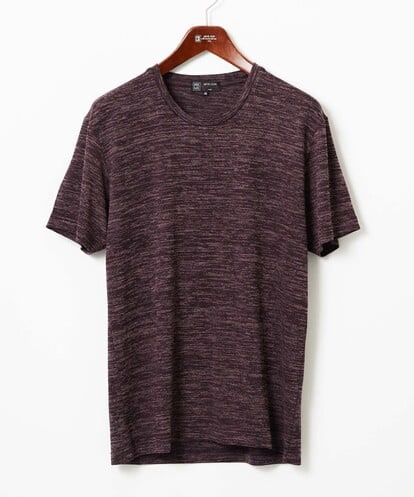 MKKIC19059 MK MICHEL KLEIN HOMME メランジ調クルーネックTシャツ