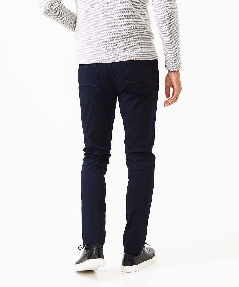 MKLAC04090 MK MICHEL KLEIN HOMME(MKミッシェルクランオム) 【色・サイズ残りわずか】ベーシックストレッチパンツ  ネイビー