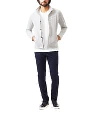 MKLAC04090 MK MICHEL KLEIN HOMME(MKミッシェルクランオム) 【色・サイズ残りわずか】ベーシックストレッチパンツ  ネイビー