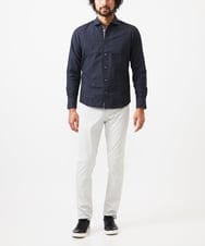 MKLAC04090 MK MICHEL KLEIN HOMME(MKミッシェルクランオム) 【色・サイズ残りわずか】ベーシックストレッチパンツ  アイボリー