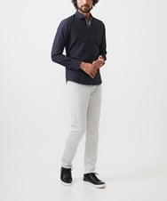 MKLAC04090 MK MICHEL KLEIN HOMME(MKミッシェルクランオム) 【色・サイズ残りわずか】ベーシックストレッチパンツ  アイボリー