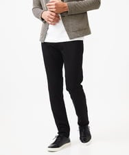 MKLAC04090 MK MICHEL KLEIN HOMME(MKミッシェルクランオム) 【色・サイズ残りわずか】ベーシックストレッチパンツ  ブラック