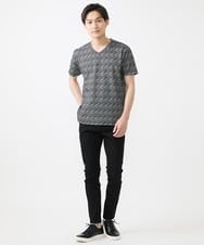 MKLAC04090 MK MICHEL KLEIN HOMME(MKミッシェルクランオム) 【色・サイズ残りわずか】ベーシックストレッチパンツ  ブラック