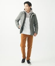 MKLAC11110 MK MICHEL KLEIN HOMME(MKミッシェルクランオム) 【残りわずか/在庫限り】ストレッチコールパンツ ベージュ