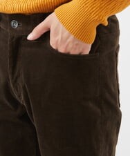 MKLAC11110 MK MICHEL KLEIN HOMME(MKミッシェルクランオム) 【残りわずか/在庫限り】ストレッチコールパンツ ブラウン