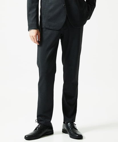MKLAD57110 MK MICHEL KLEIN HOMME 【セットアップ対応／ストレッチ】TECEASY千鳥柄スラックス
