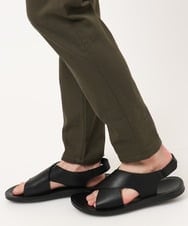 MKLAF03090 MK MICHEL KLEIN HOMME(MKミッシェルクランオム) 【5サイズ展開／強伸縮／超軽量】GUM（ガム）ストレッチパンツ カーキ