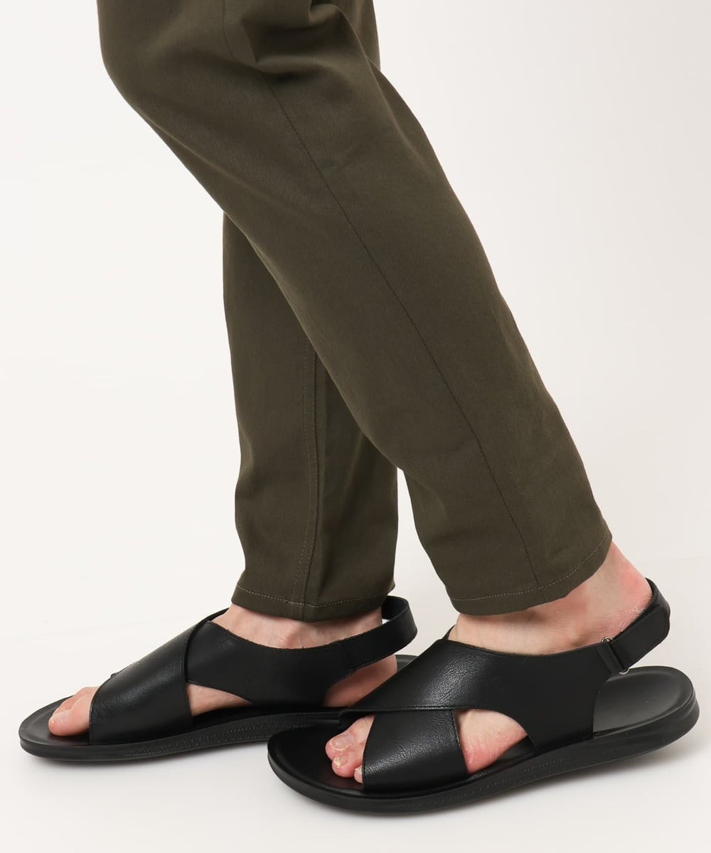 MKLAF03090 MK MICHEL KLEIN HOMME(MKミッシェルクランオム) 【5サイズ展開／強伸縮／超軽量】GUM（ガム）ストレッチパンツ カーキ
