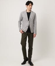 MKLAF03090 MK MICHEL KLEIN HOMME(MKミッシェルクランオム) 【5サイズ展開／強伸縮／超軽量】GUM（ガム）ストレッチパンツ カーキ