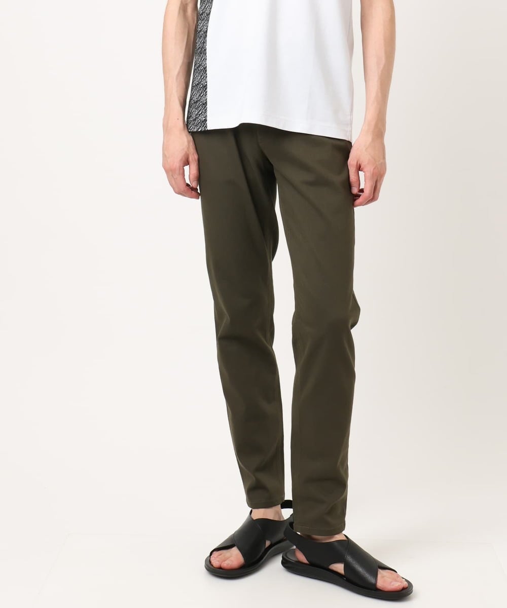 MKLAF03090 MK MICHEL KLEIN HOMME(MKミッシェルクランオム) 【5サイズ展開／強伸縮／超軽量】GUM（ガム）ストレッチパンツ カーキ