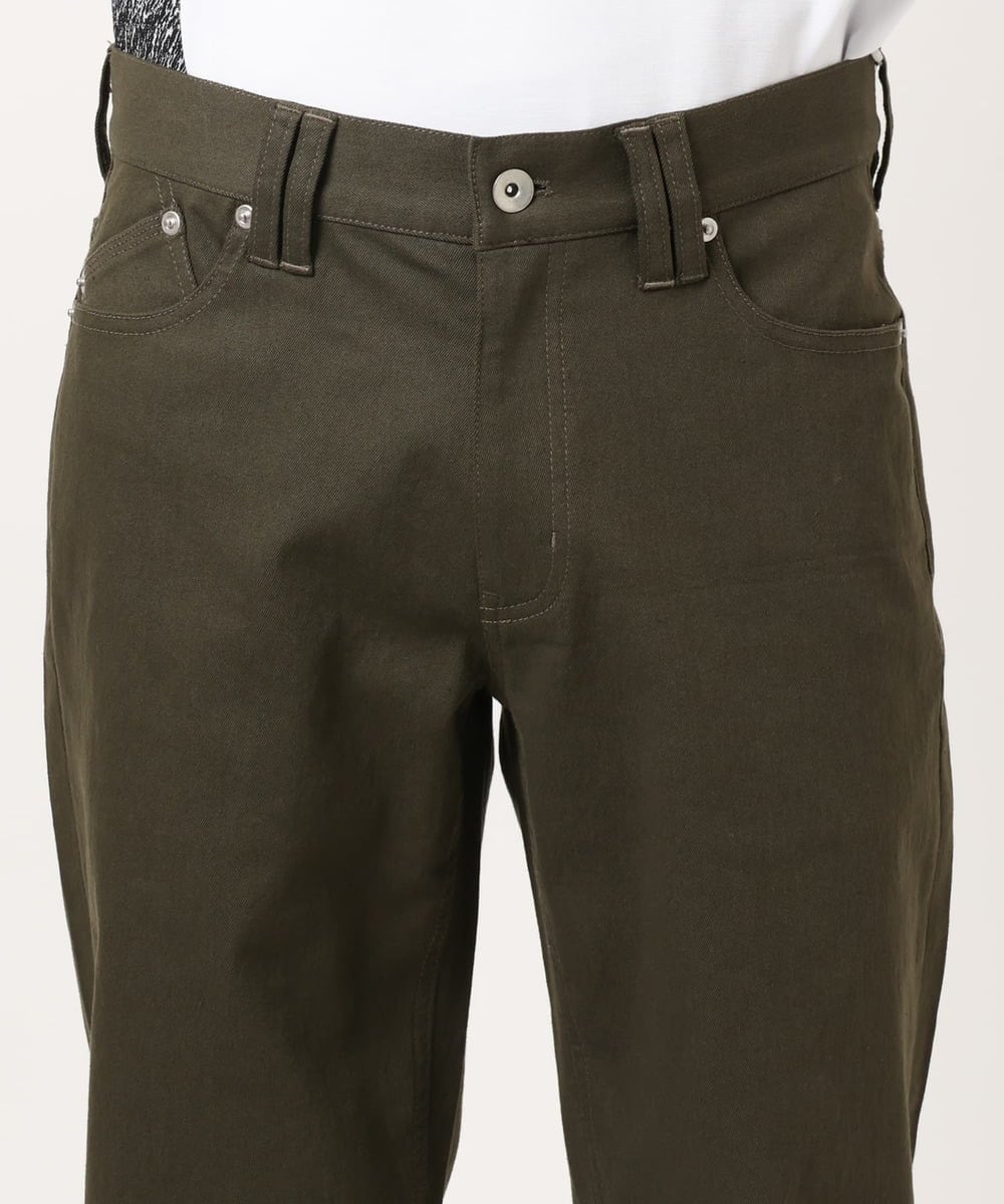 MKLAF03090 MK MICHEL KLEIN HOMME(MKミッシェルクランオム) 【5サイズ展開／強伸縮／超軽量】GUM（ガム）ストレッチパンツ カーキ