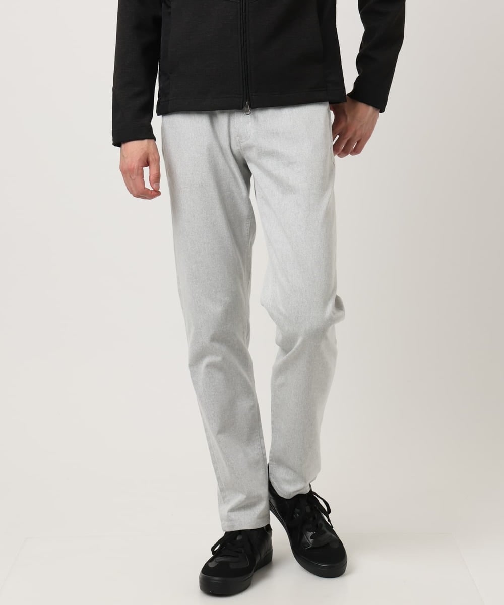 MKLAF03090 MK MICHEL KLEIN HOMME(MKミッシェルクランオム) 【5サイズ展開／強伸縮／超軽量】GUM（ガム）ストレッチパンツ ホワイト