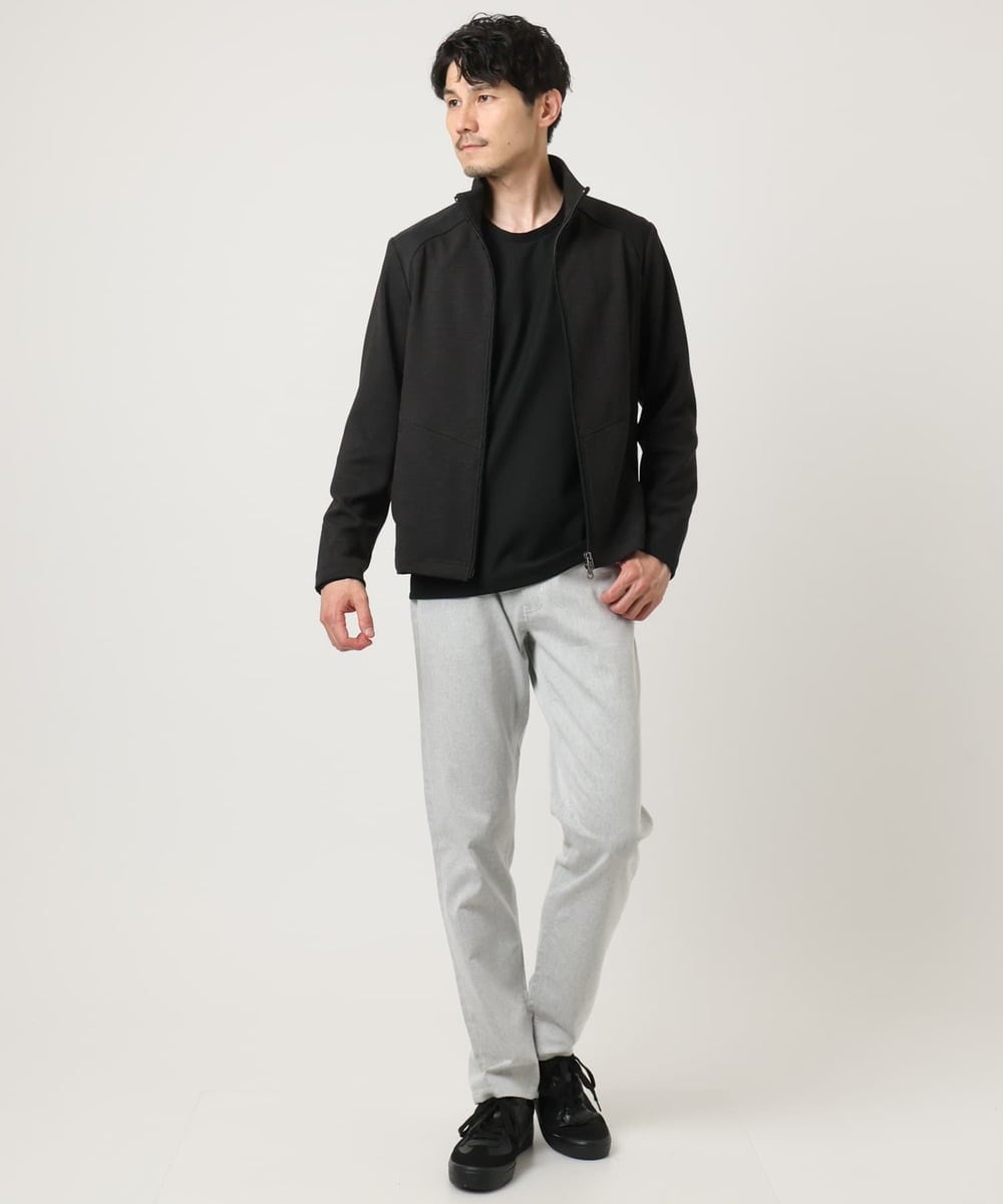 MKLAF03090 MK MICHEL KLEIN HOMME(MKミッシェルクランオム) 【5サイズ展開／強伸縮／超軽量】GUM（ガム）ストレッチパンツ ホワイト
