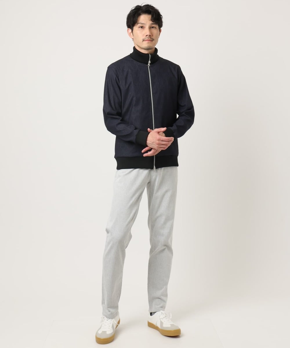 MKLAF03090 MK MICHEL KLEIN HOMME(MKミッシェルクランオム) 【5サイズ展開／強伸縮／超軽量】GUM（ガム）ストレッチパンツ ホワイト