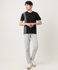 MKLAF03090 MK MICHEL KLEIN HOMME(MKミッシェルクランオム) 【5サイズ展開／強伸縮／超軽量】GUM（ガム）ストレッチパンツ ホワイト
