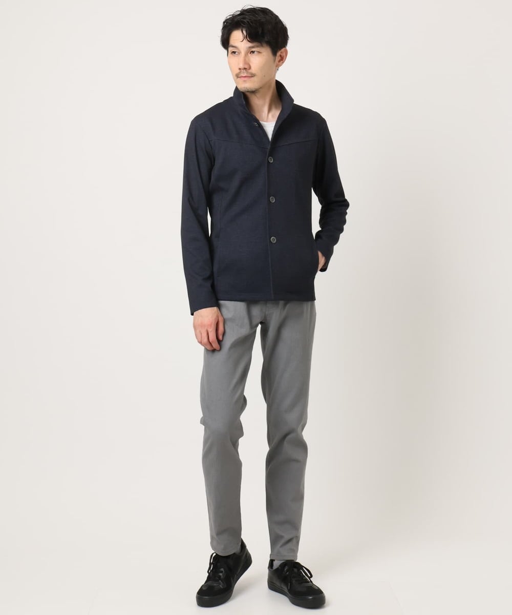 MKLAF03090 MK MICHEL KLEIN HOMME(MKミッシェルクランオム) 【5サイズ展開／強伸縮／超軽量】GUM（ガム）ストレッチパンツ グレー