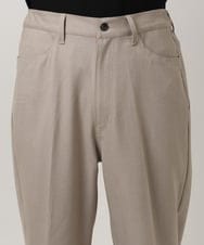MKLAF14120 MK MICHEL KLEIN HOMME(MKミッシェルクランオム) 【オンオフ兼用】ストレッチワイドスラックス アイボリー