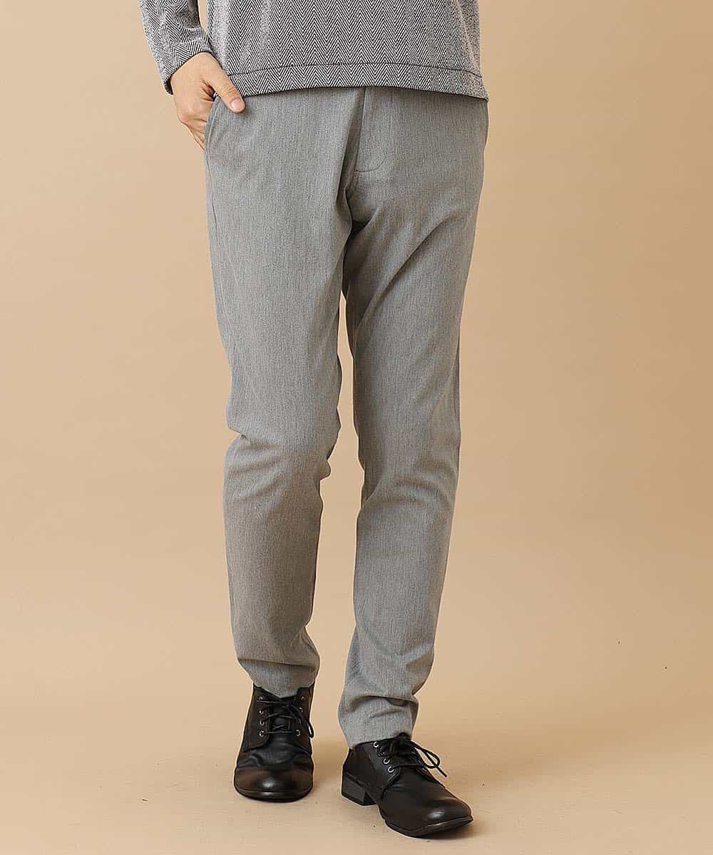 MKLAM65130 MK MICHEL KLEIN HOMME(MKミッシェルクランオム) ソフトサーモサテンストレッチ グレー
