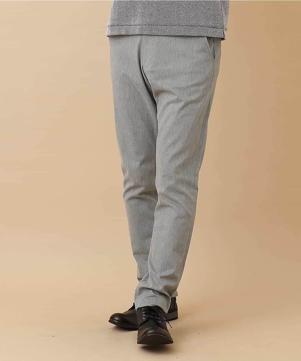 MKLAM65130 MK MICHEL KLEIN HOMME(MKミッシェルクランオム) ソフトサーモサテンストレッチ グレー