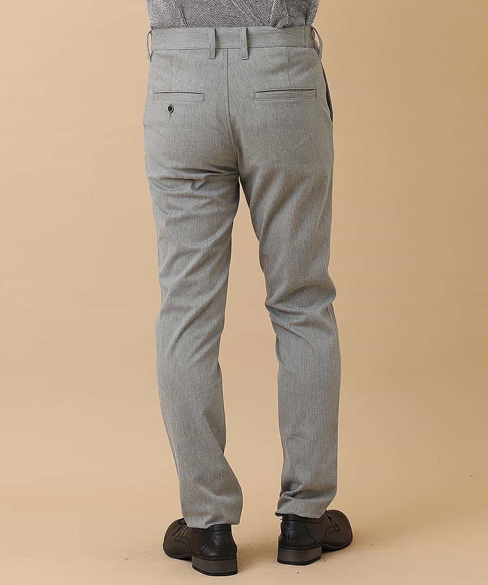MKLAM65130 MK MICHEL KLEIN HOMME(MKミッシェルクランオム) ソフトサーモサテンストレッチ グレー