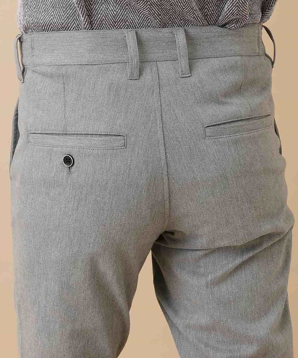 MKLAM65130 MK MICHEL KLEIN HOMME(MKミッシェルクランオム) ソフトサーモサテンストレッチ グレー