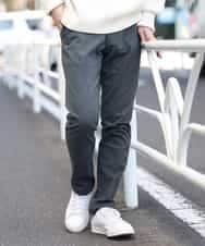 MKLAM65130 MK MICHEL KLEIN HOMME(MKミッシェルクランオム) ソフトサーモサテンストレッチ ダークグレー