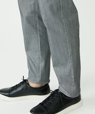 MKLAV57120 MK MICHEL KLEIN HOMME(MKミッシェルクランオム) NEWベーシックパンツ / MAGICストレッチヘリンボーン ダークグレー(93)