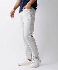 MKLAX04090 MK MICHEL KLEIN HOMME(MKミッシェルクランオム) ベーシック スキニーストレッチパンツ アイボリー(80)