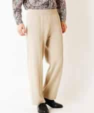 MKLDR35100 MK MICHEL KLEIN HOMME(MKミッシェルクランオム) ニットパンツ アイボリー
