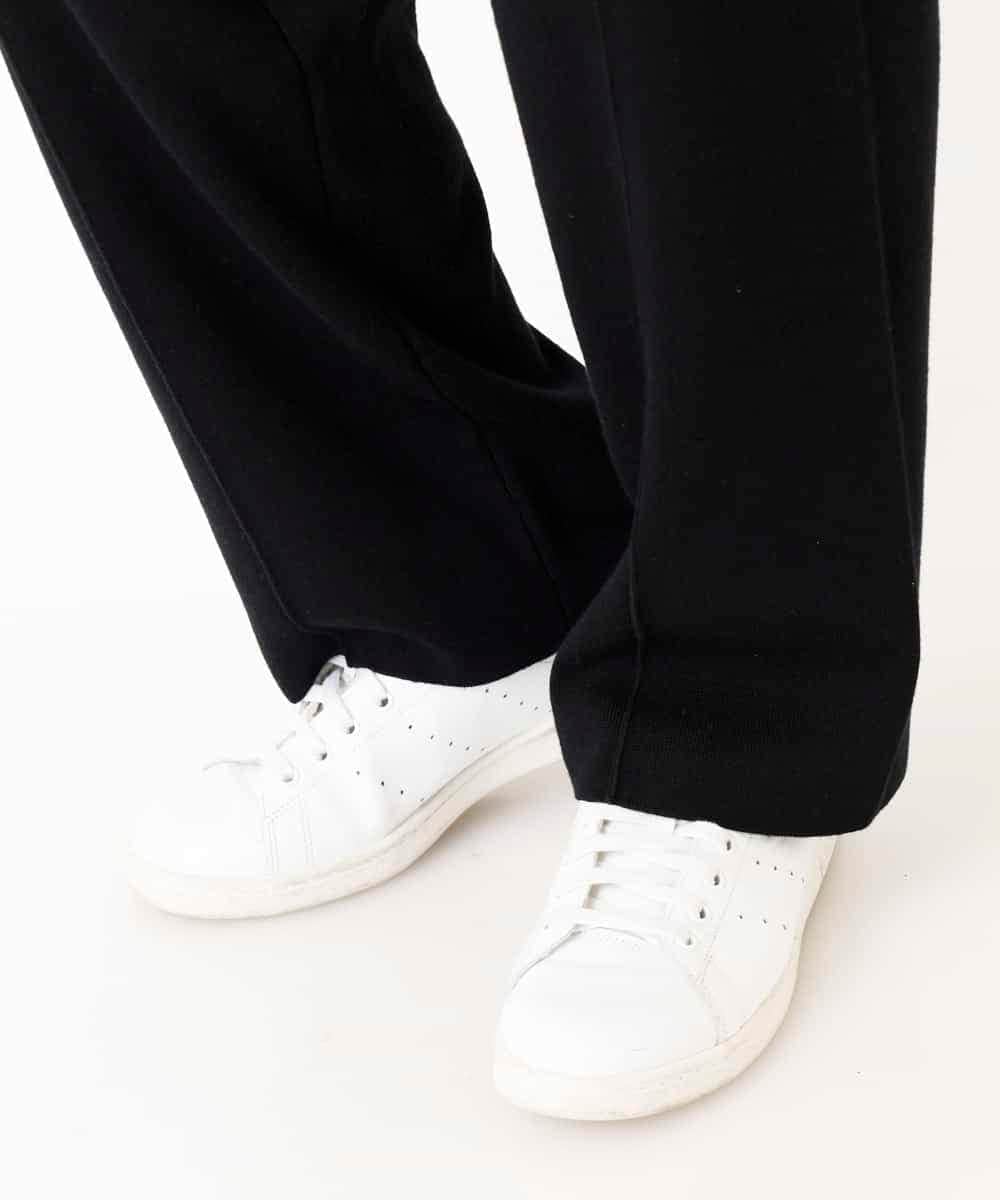MKLDR35100 MK MICHEL KLEIN HOMME(MKミッシェルクランオム) ニットパンツ ブラック