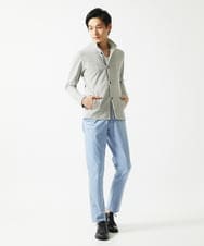 MKLGA51150 MK MICHEL KLEIN HOMME(MKミッシェルクランオム) 【４サイズ／洗える／日本製生地】シルキーモクロディスラックス ブルー