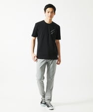 MKLGA51150 MK MICHEL KLEIN HOMME(MKミッシェルクランオム) 【４サイズ／洗える／日本製生地】シルキーモクロディスラックス グレー