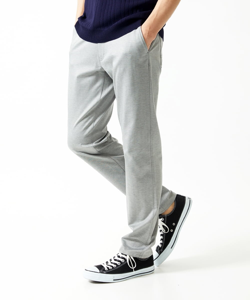 MKLGA51150 MK MICHEL KLEIN HOMME(MKミッシェルクランオム) 【４サイズ／洗える／日本製生地】シルキーモクロディスラックス グレー