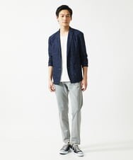MKLGA51150 MK MICHEL KLEIN HOMME(MKミッシェルクランオム) 【４サイズ／洗える／日本製生地】シルキーモクロディスラックス グレー