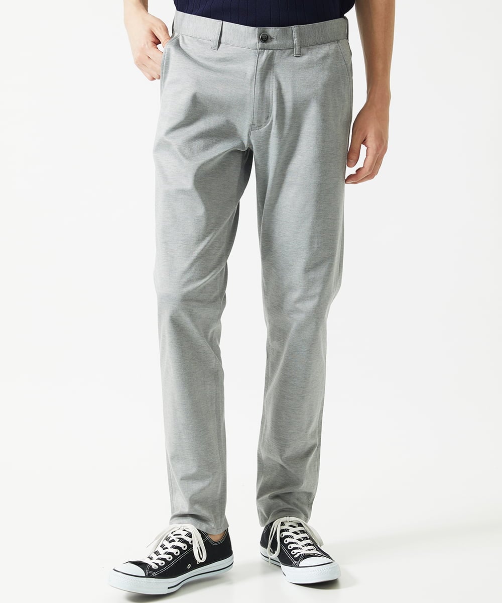 MKLGA51150 MK MICHEL KLEIN HOMME(MKミッシェルクランオム) 【４サイズ／洗える／日本製生地】シルキーモクロディスラックス グレー
