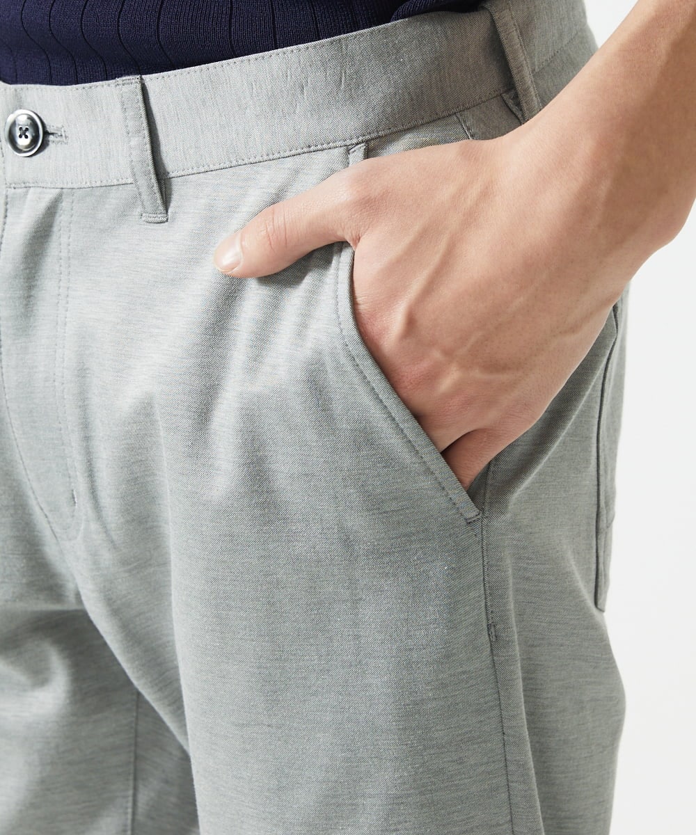 MKLGA51150 MK MICHEL KLEIN HOMME(MKミッシェルクランオム) 【４サイズ／洗える／日本製生地】シルキーモクロディスラックス グレー