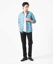 MKLGA51150 MK MICHEL KLEIN HOMME(MKミッシェルクランオム) 【４サイズ／洗える／日本製生地】シルキーモクロディスラックス ブラック