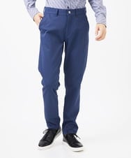 MKLGA56140 MK MICHEL KLEIN HOMME(MKミッシェルクランオム) 【残りわずか/秋春着用可能】RE;NAPES® ピケストレッチパンツ ブルー