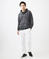 MKLGA56140 MK MICHEL KLEIN HOMME(MKミッシェルクランオム) 【残りわずか/秋春着用可能】RE;NAPES® ピケストレッチパンツ ブルー