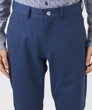MKLGA56140 MK MICHEL KLEIN HOMME(MKミッシェルクランオム) 【残りわずか/秋春着用可能】RE;NAPES® ピケストレッチパンツ ブルー