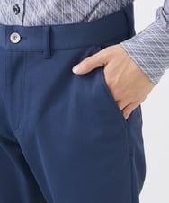 MKLGA56140 MK MICHEL KLEIN HOMME(MKミッシェルクランオム) 【残りわずか/秋春着用可能】RE;NAPES® ピケストレッチパンツ ブルー