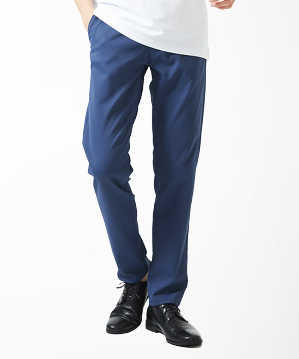 MKLGA67150 MK MICHEL KLEIN HOMME(MKミッシェルクランオム) 【撥水機能】 RENAPEストレッチパンツ ネイビー