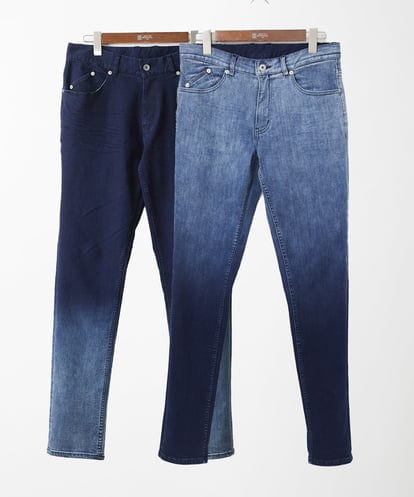 MKLGC02190 MK MICHEL KLEIN HOMME 【4サイズ展開/ストレッチ】グラデーションスキニーデニム
